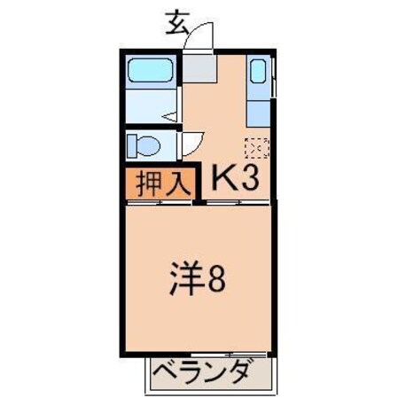 メゾネットＡＩの物件間取画像